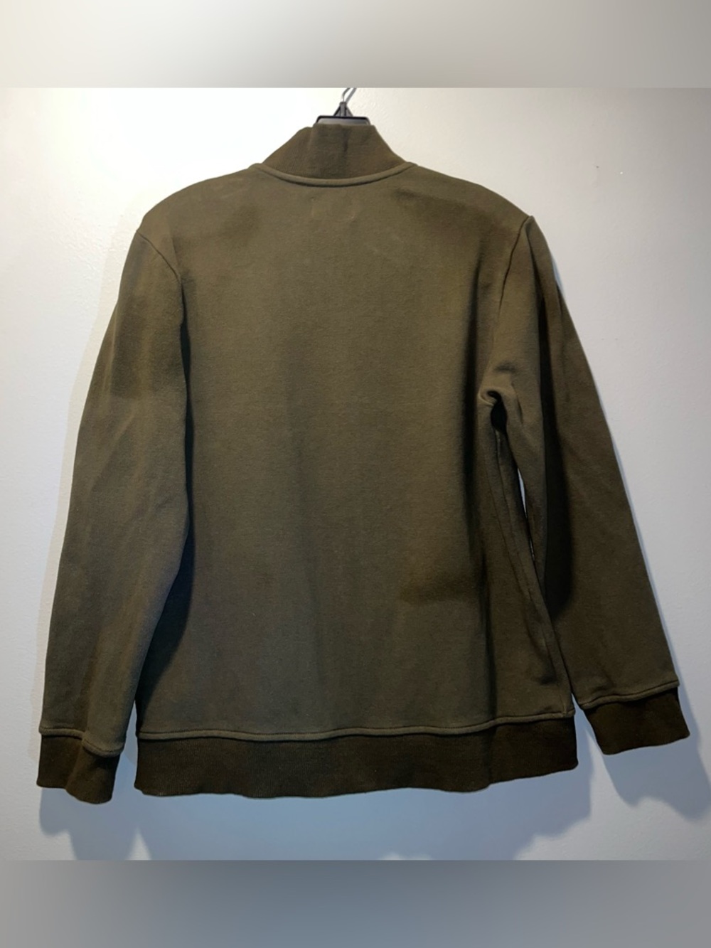 Excellent Preloved Condition DapperBoi Men's Sweater Jacket - Hunter Green - Picture 7 of 10